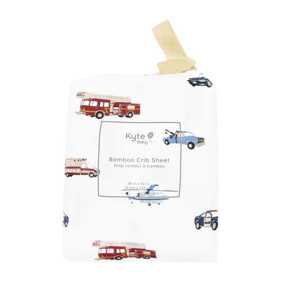 Kyte Baby NWT First Responder Crib Sheet - Picture 1 of 2